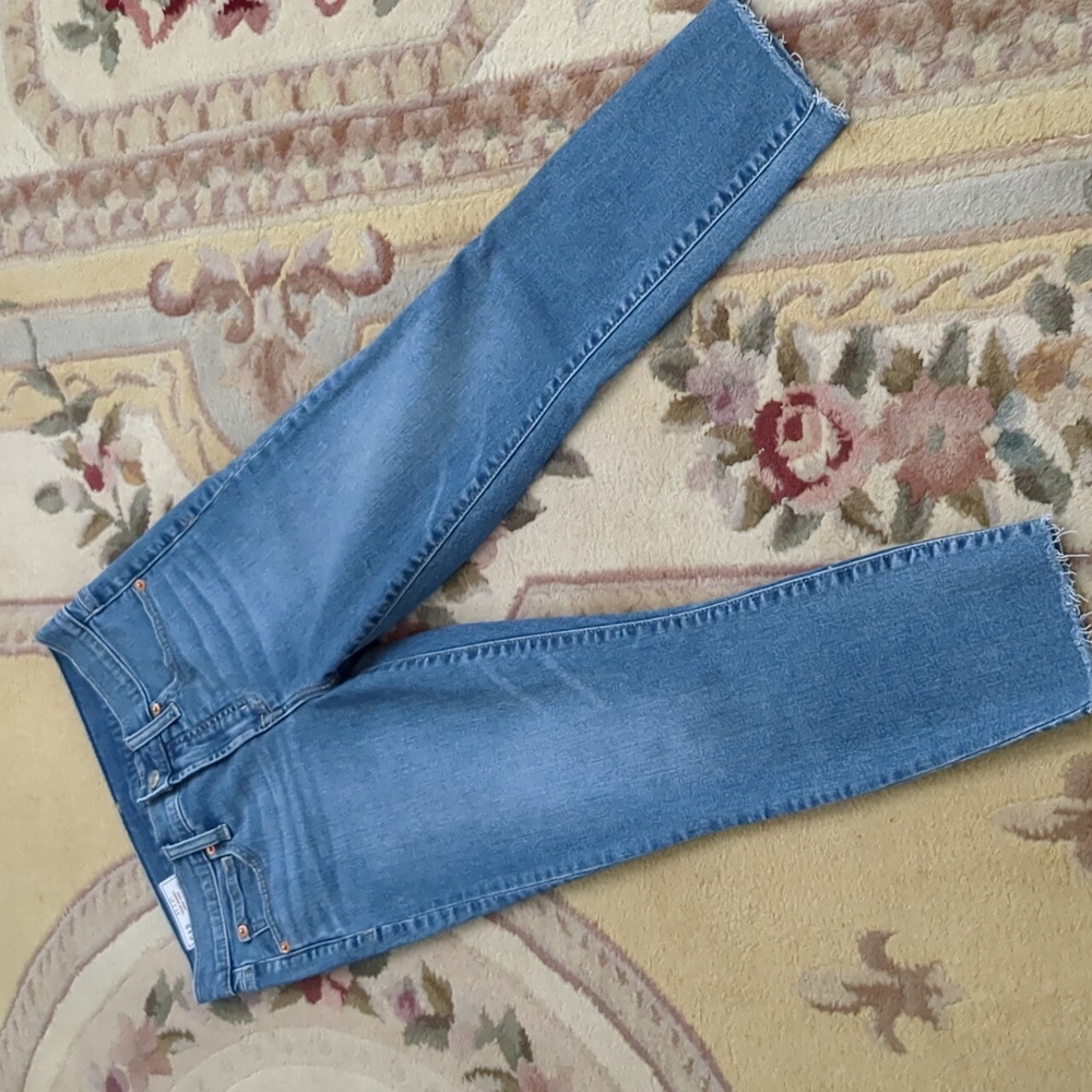 GAP True Skinny High Rise Crop Jeans Medium Wash 27/4P